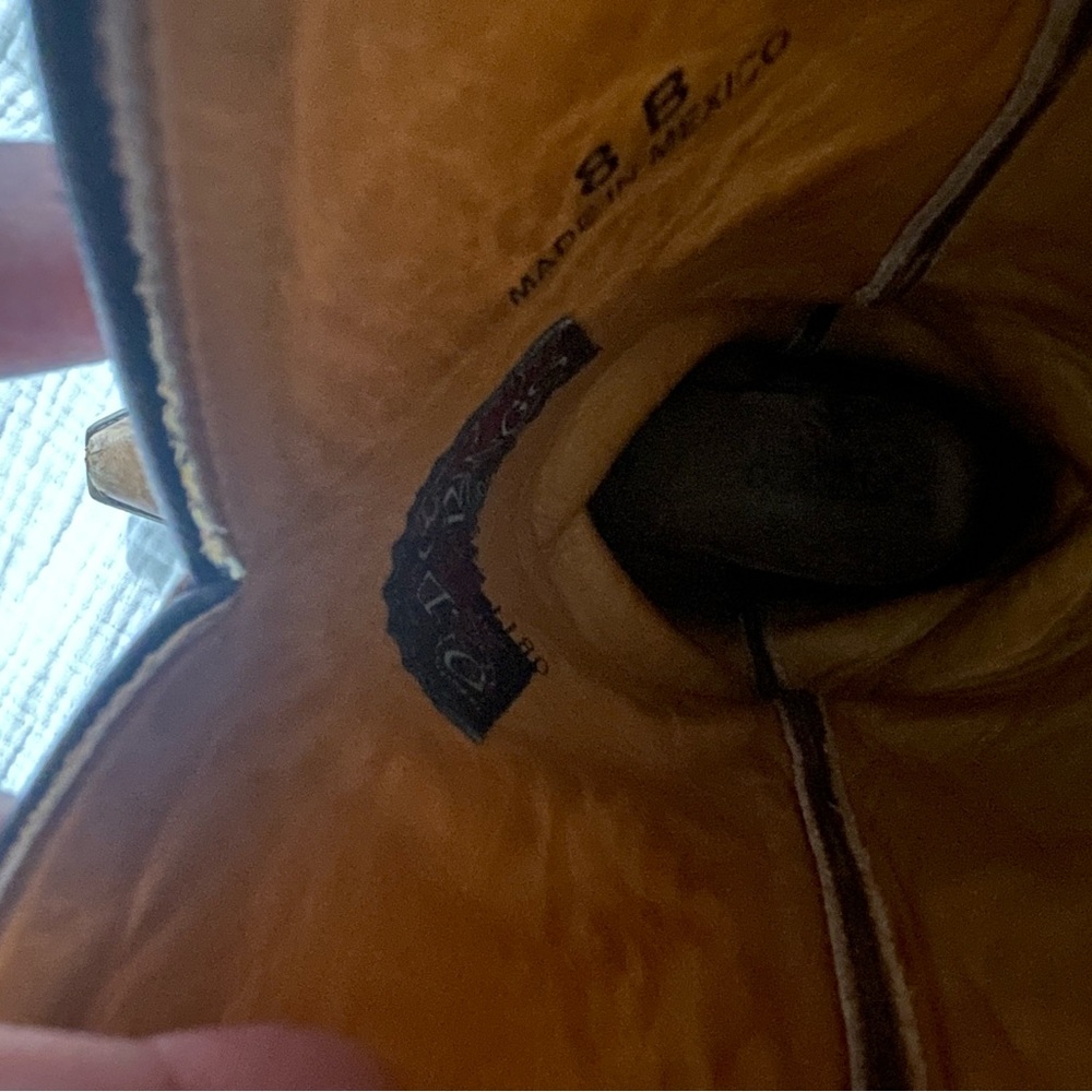 Old Gringo Brown Embroidered Cowboy Boots - Picture 7 of 7